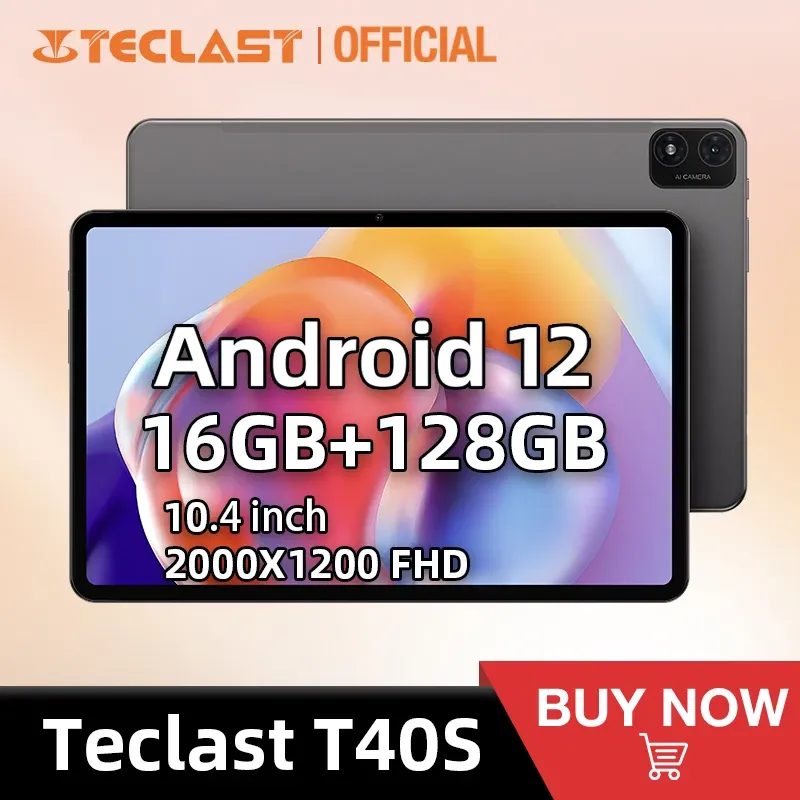 DHgate.com:2K Display Teclast T40S Android Tablet 10.4 Inch, 8GB 