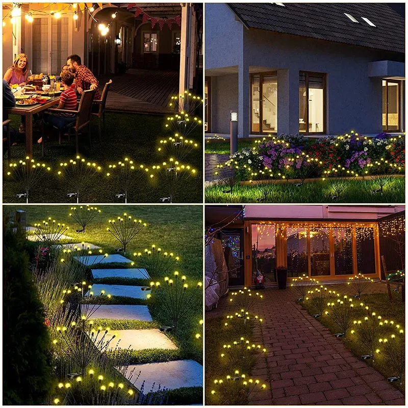 Waterproof Solar LED Brightown Solar String Lights For Balcony Decorations And Lawn Lighting With Firefly Design From Ddmyhome 42.35 DHgate.Com