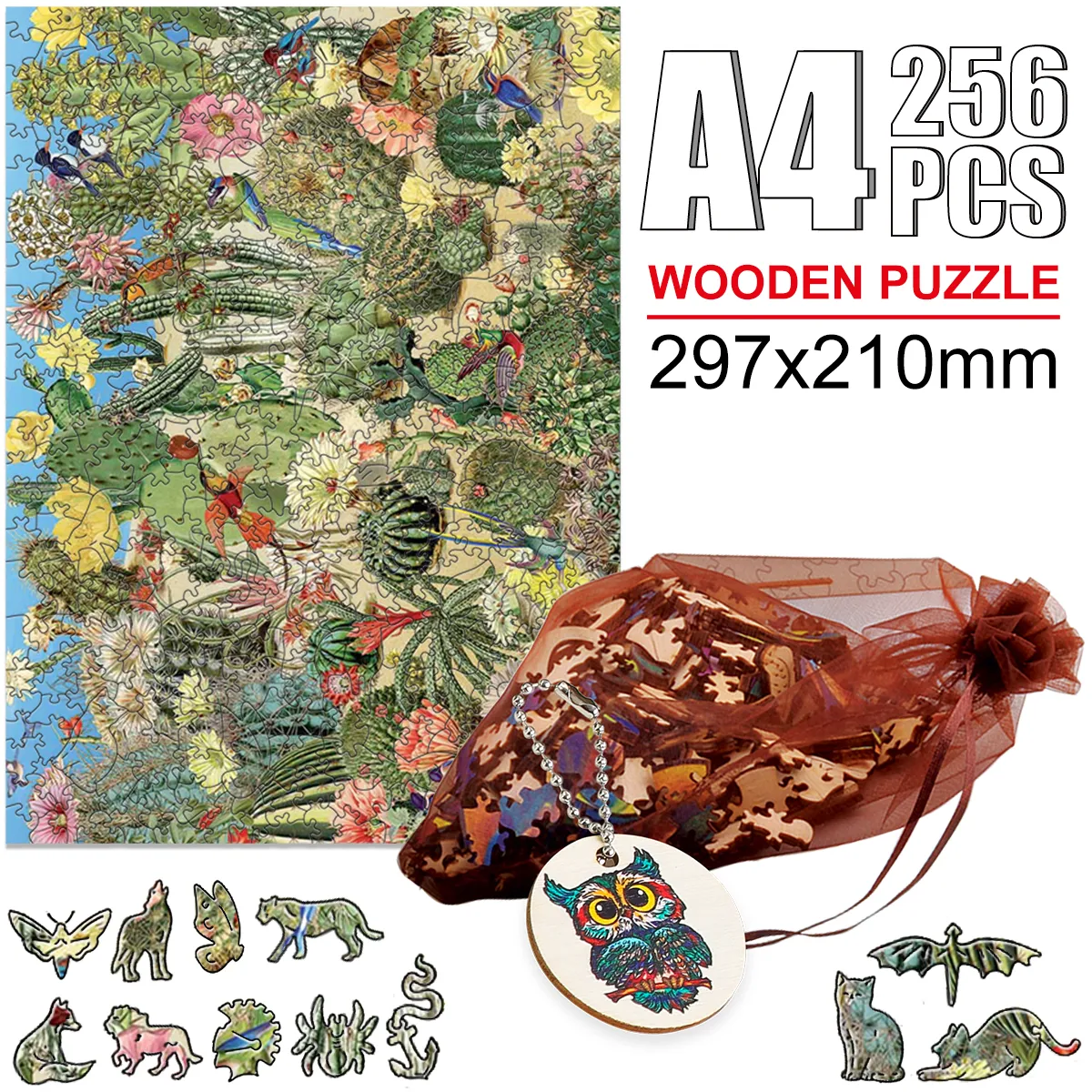 Exquisite 3D Wooden Sunflower Puzzle - Artistic Home Decor