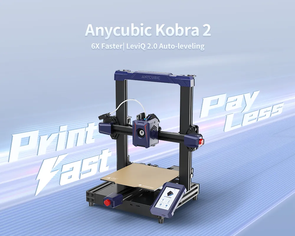 Anycubic Kobra 2 そうぞうし Neo 3Dプリンター 最高印刷速度250