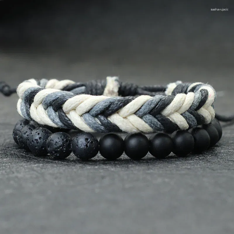 Bracelets de charme Trendy Mens Bracelet Desen