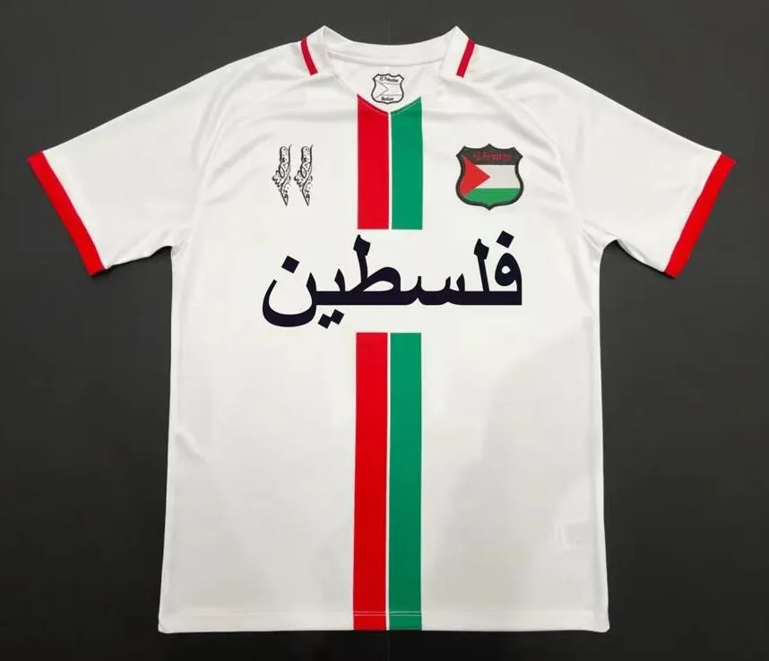 DHgate Palestine National Soccer Team Home and Away Jerseys 2022 2023 Season CD Palestino JIMENEZ BENITEZ Football Shirts Sports Outdoors