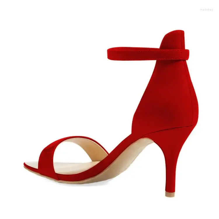 Red 3 inch heel shoes discount