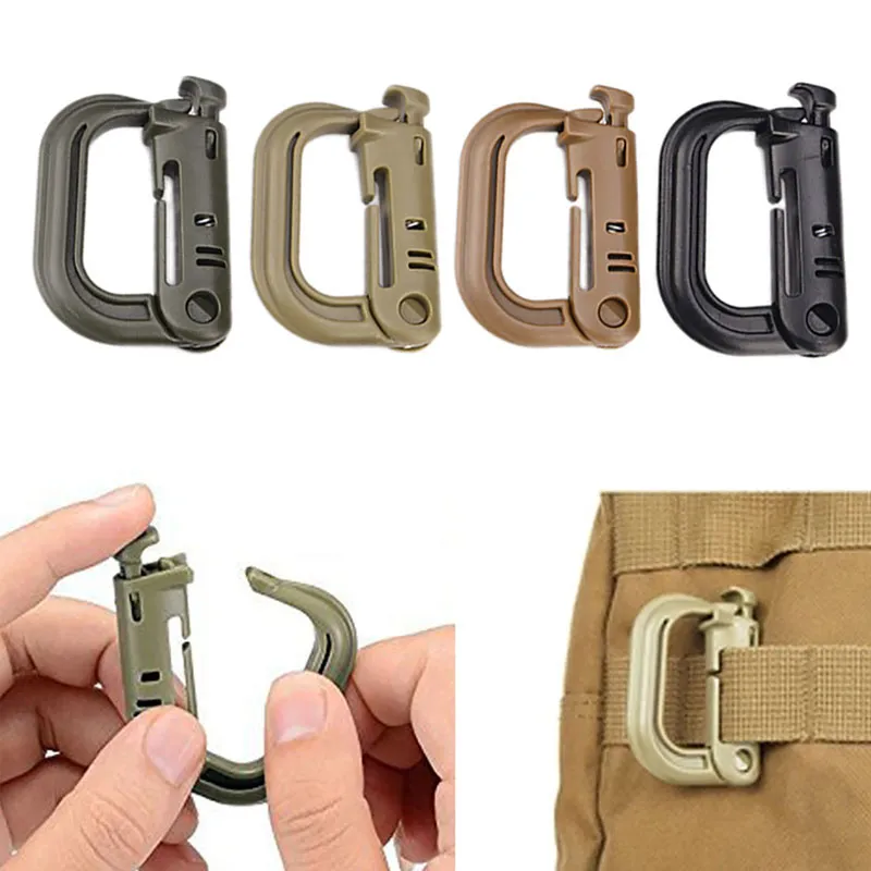 Support Universel Double Molle Ceinture Mousqueton Modulaire Système Sangle