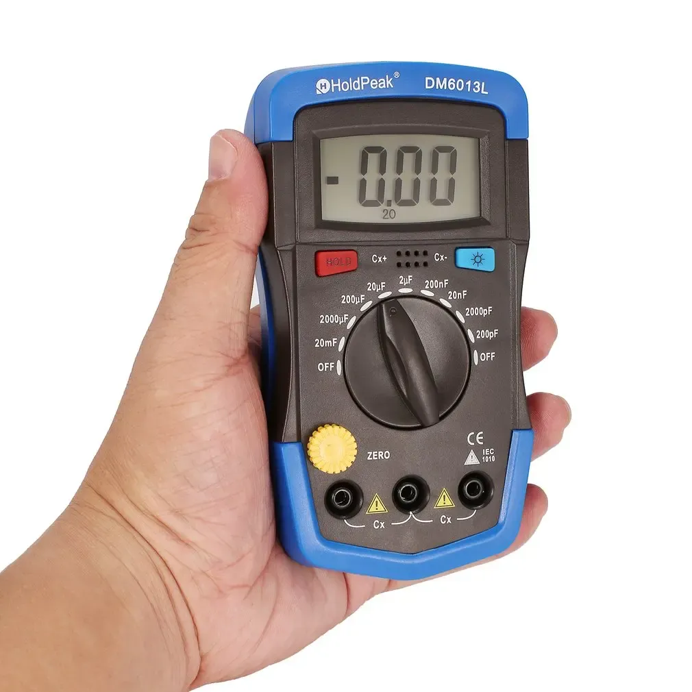 Digital Capacitance Eter, XF-36D Capacitor Tester Easuring Range 0