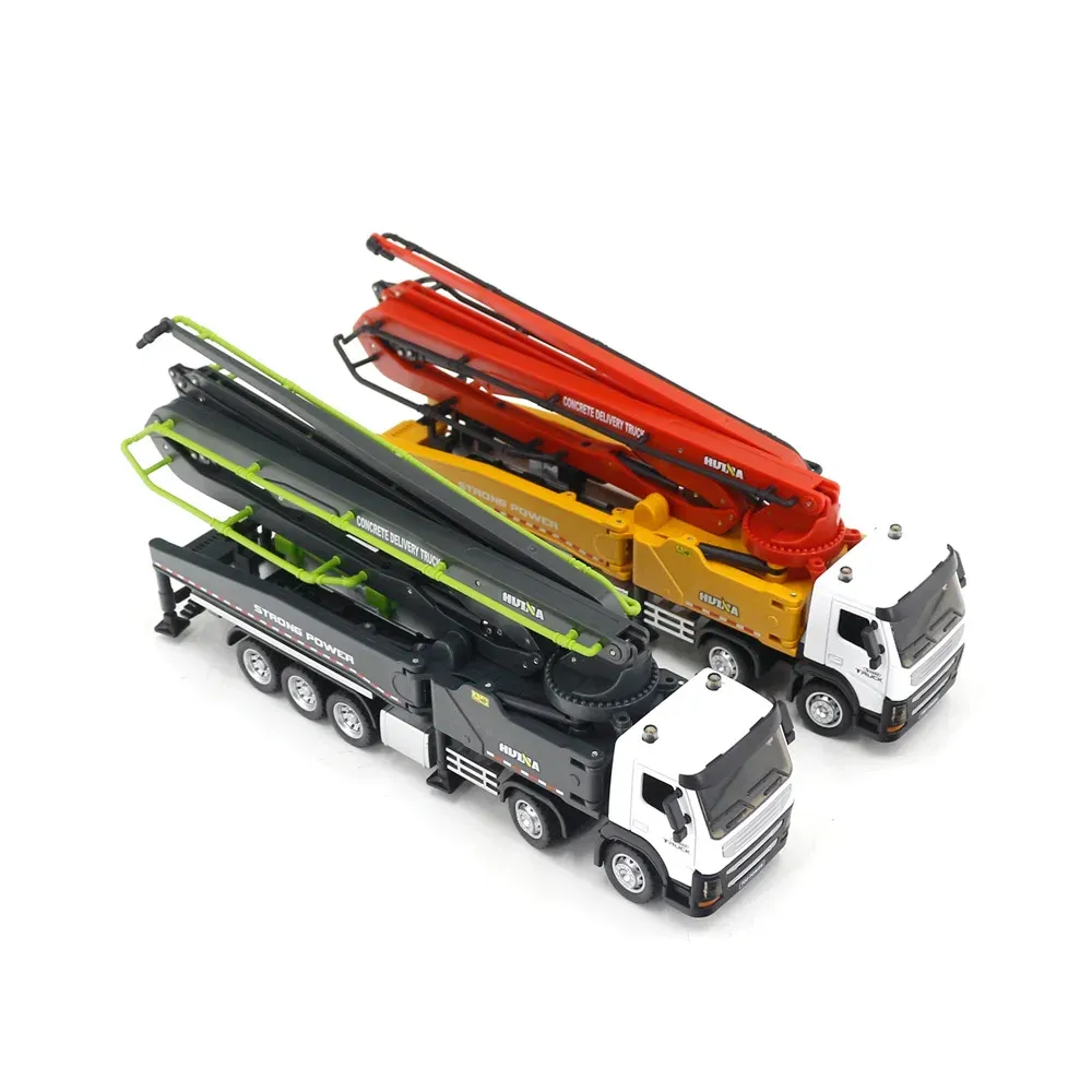 DHgate 1 55 Alloy Car Model Concrete Pump Truck Metal Vehicle Ornament Toy Gift Automobiles Motorcycles