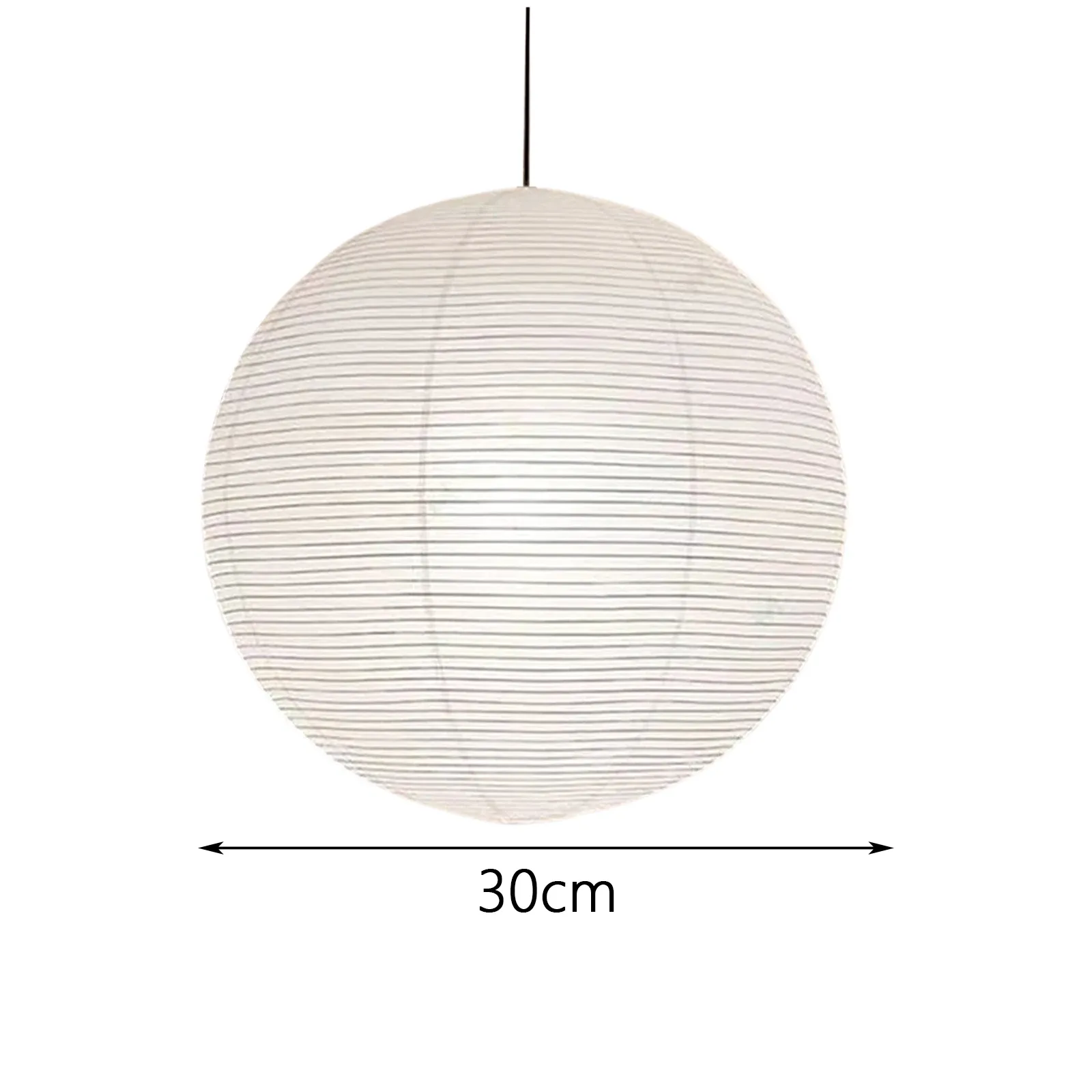 Paper ceiling light covers outlet
