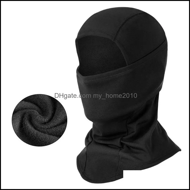 Helmet Hoodie Balaclava – Fleece Ski Mask Neck Warmer For Cold Weather, Skiing & Snowboarding