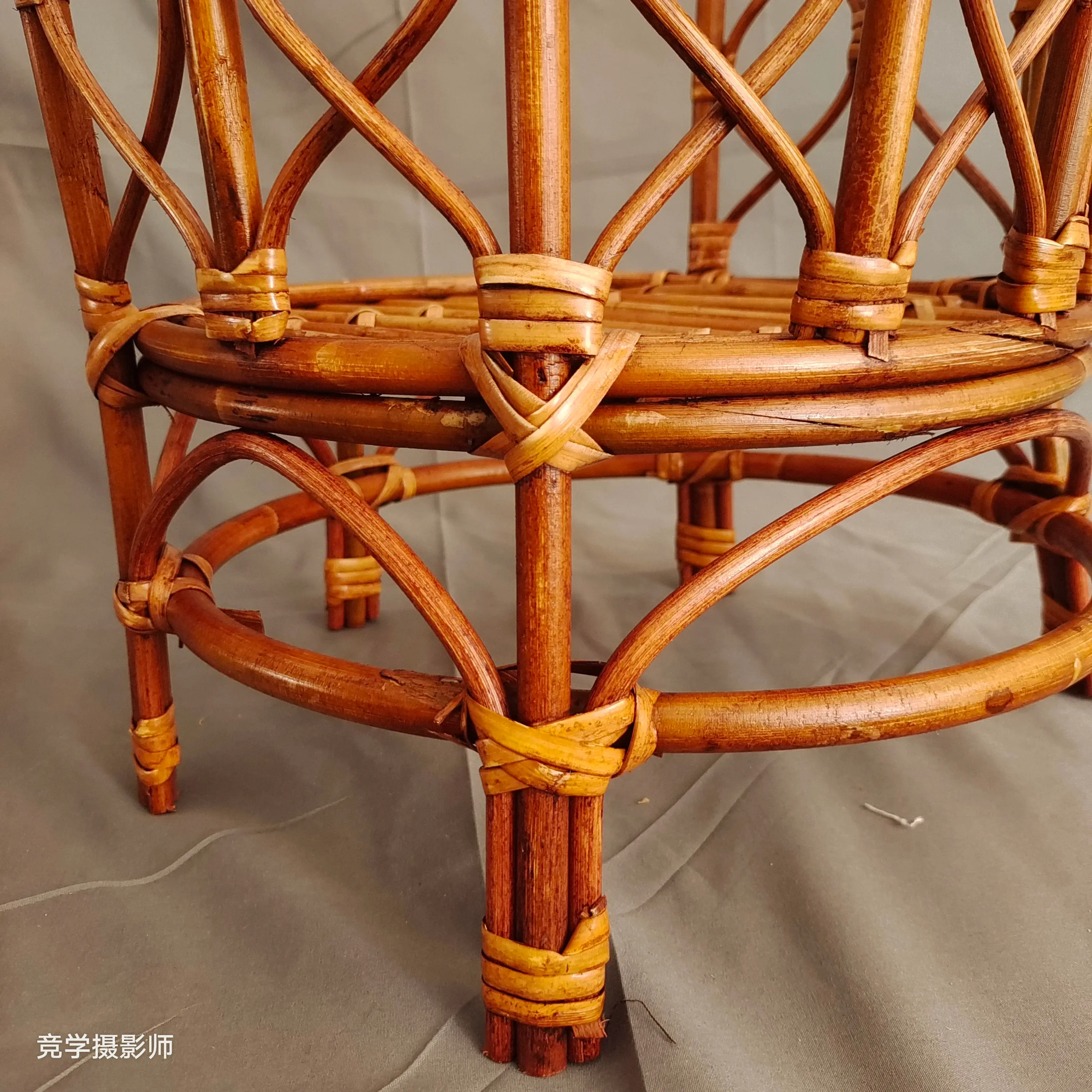Handmade Vintage Bamboo Chair For Newborn Photography Props In Hindi And Baby Growth Recording From Ddmyhome 12.04 DHgate.Com