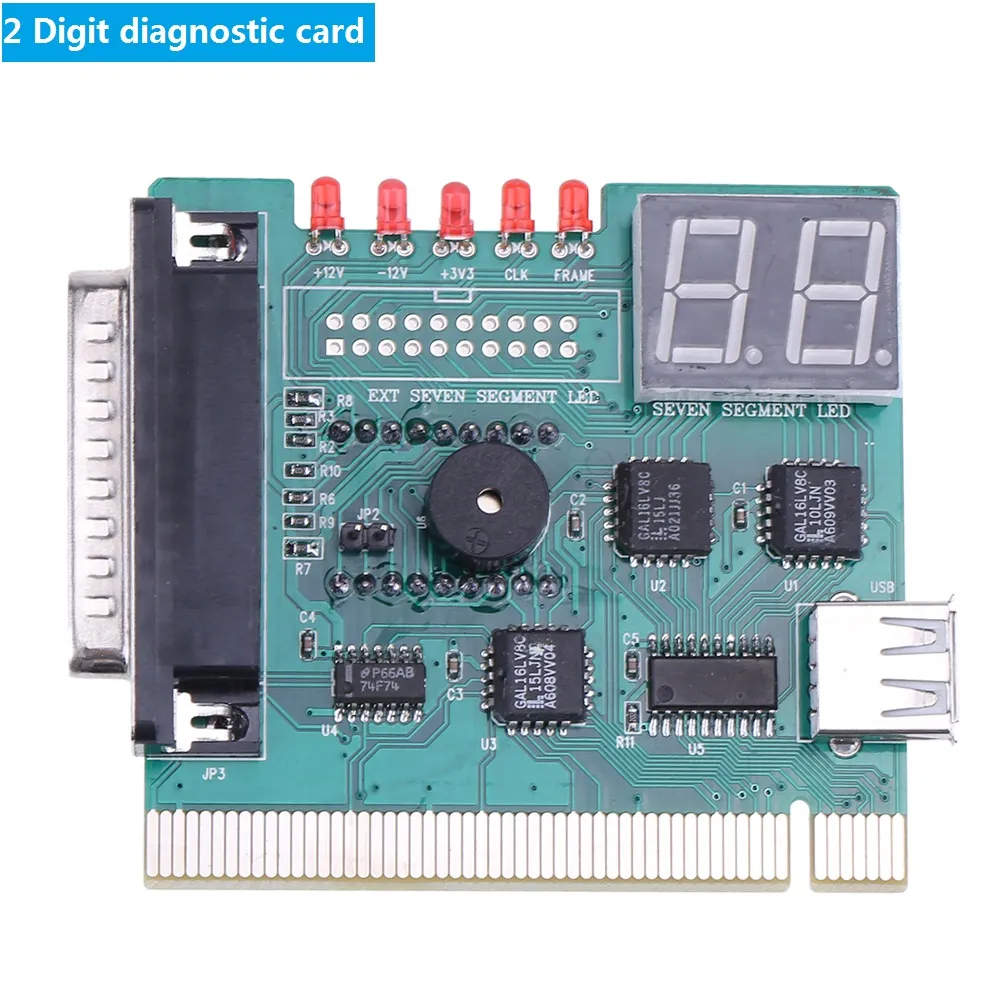 Motherboard Tester Diagnostics Display: 4 Digit PC Computer Mother ...