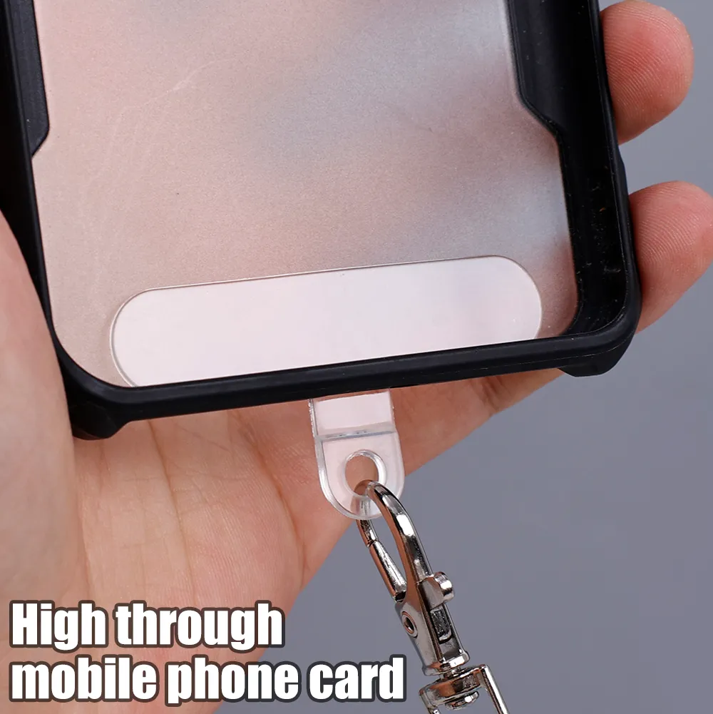 Phone Lanyard DHYLRICHER Cell , Phone Tether With Patch, 2 Nylon Cell Phone  Straps