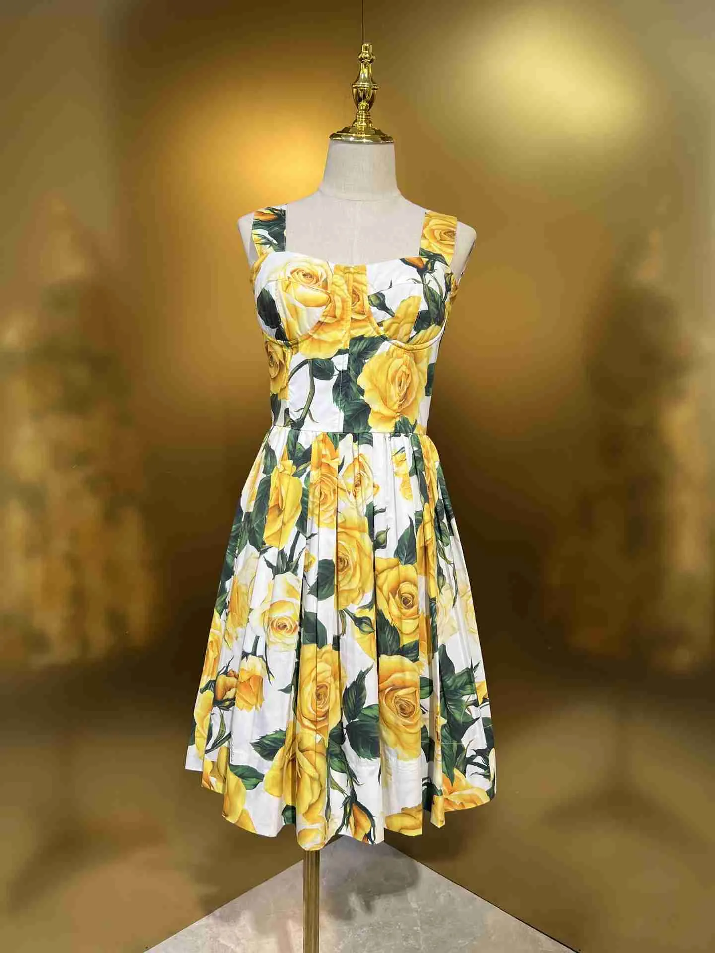 white christmas dresses Sonni Baby Yellow Mini Dress - US 14