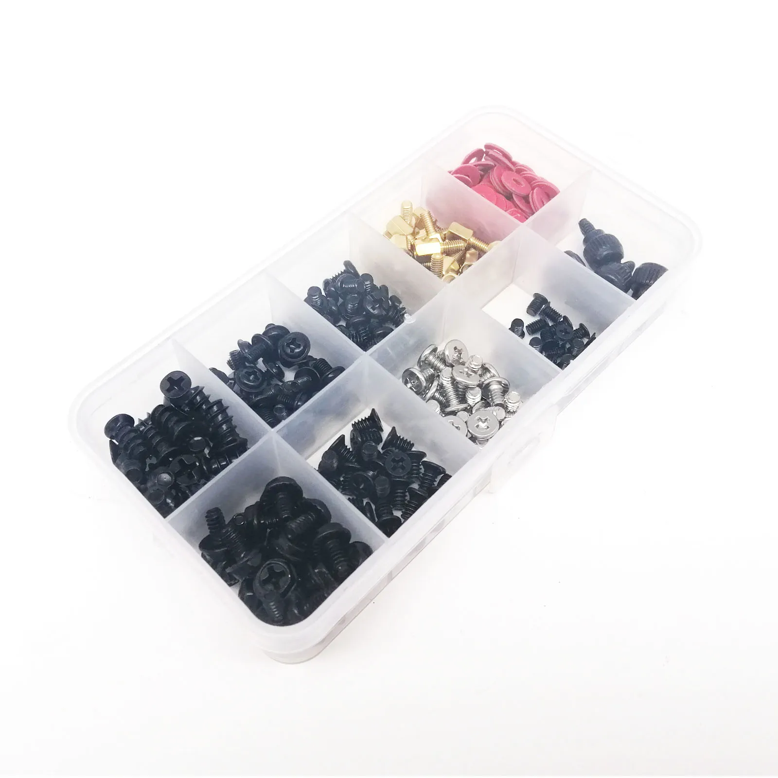 305/780pcs Computer PC Case Hard Disk Drive Fan Motherboard Power Supply Server HDD PSU PCI Mount Repair DIY Screw Bolt Kit Set
