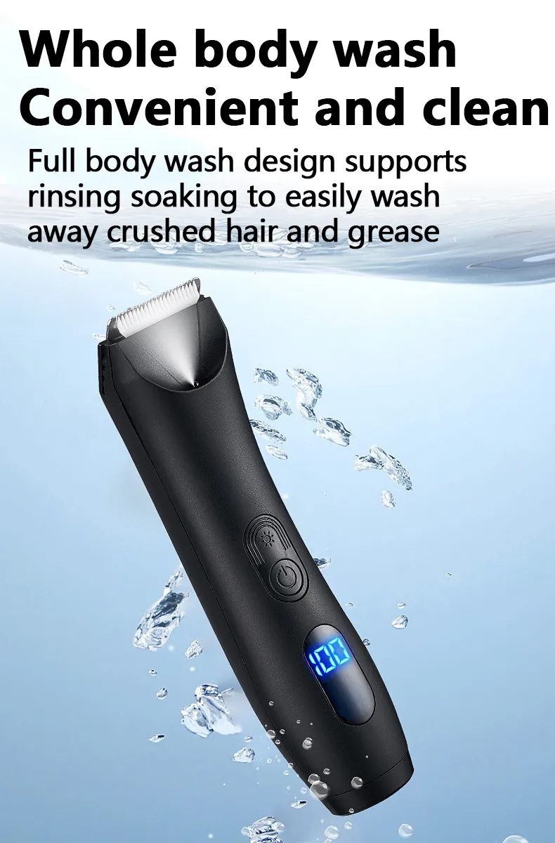 Trimmer For Intimate Areas Mens Grooming Shaver For Pubic Hair, Bikini ...