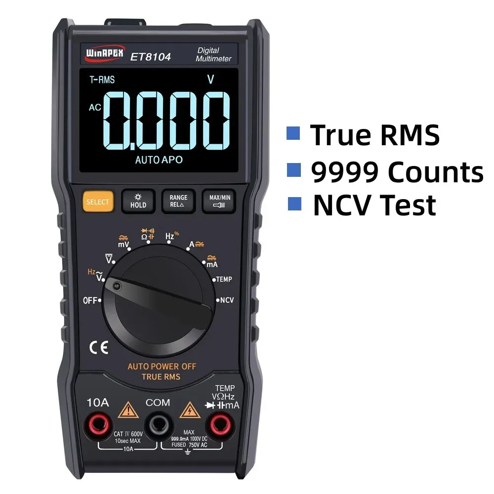 Zeigermultimeter MT 2017N – Digitales Analog-Messgerät Für Spannung, Strom, Widerstand & Kapazität, Mit Batterie Analoges Multimeter