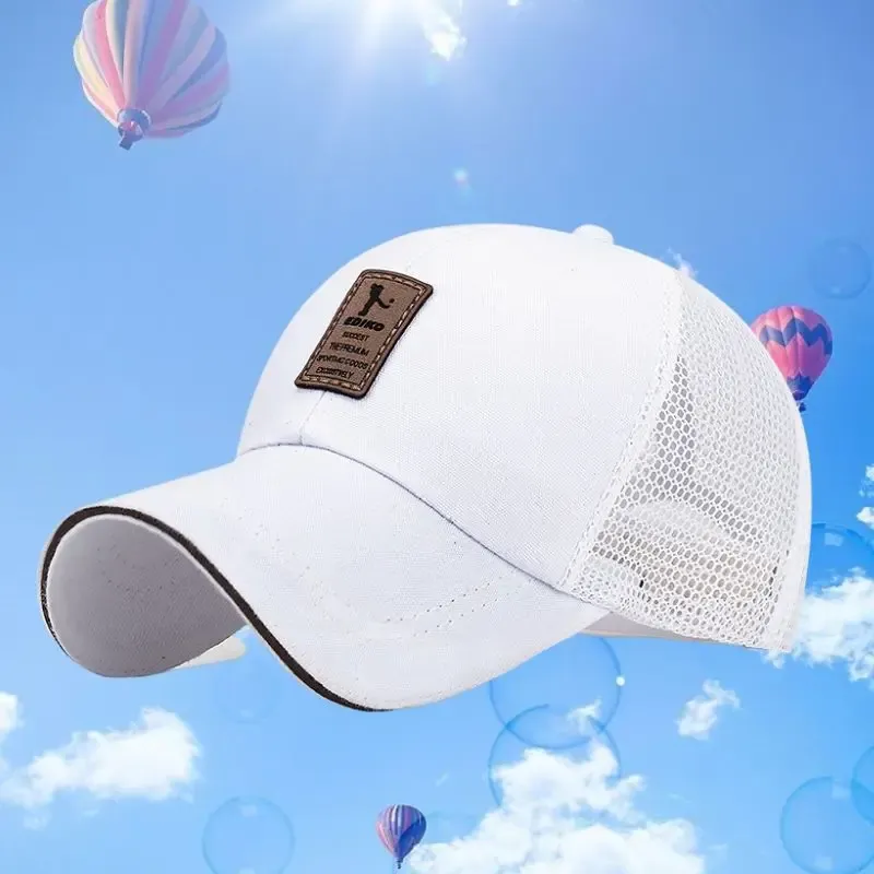 Unisex Breathable Mesh Baseball Cap - Adjustable Sport Hat For Men & Women, Sun Protection - View #5