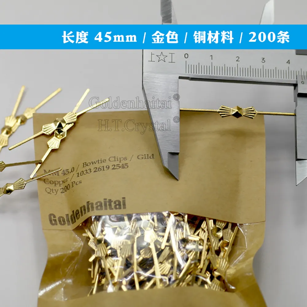 Metal Butterfly Connectors Pins 25/33/45mm for Crystal Prisms Pendants ...