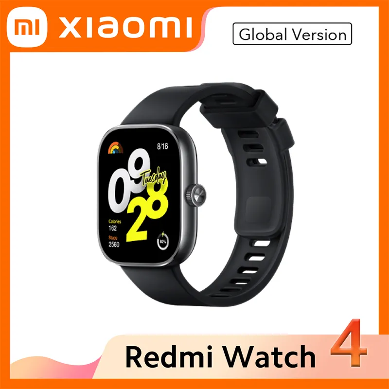DHgate 2024 Xiaomi Redmi Watch 4 AMOLED Fitness Smartwatch with Heart Rate SpO2 Monitoring Cell Phones Accessories