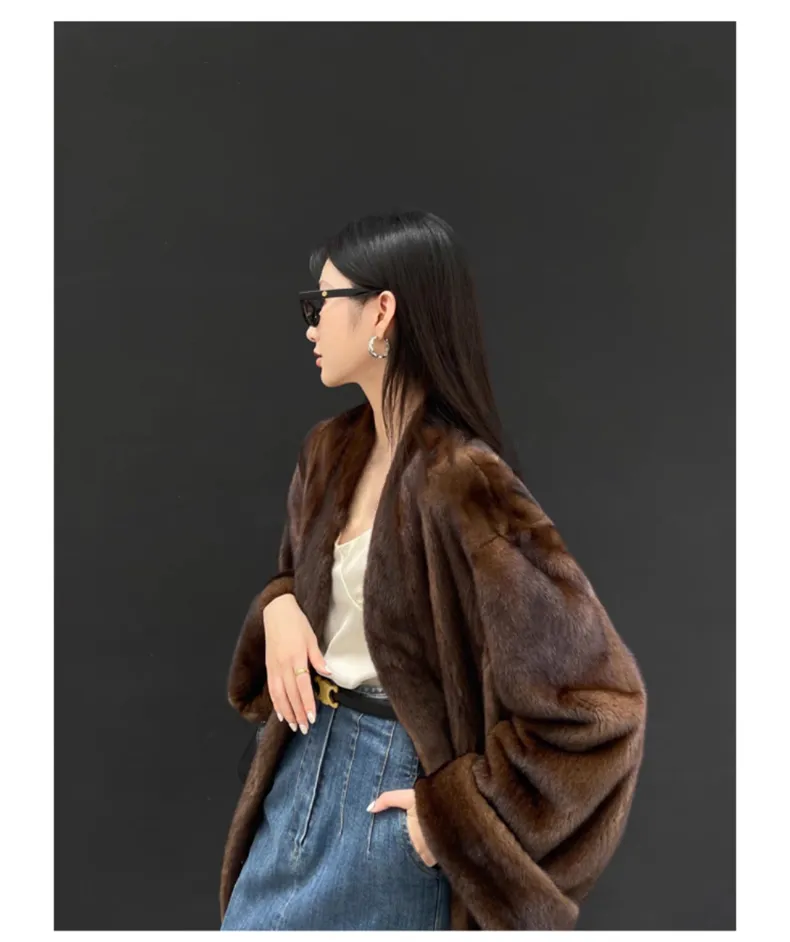 Lautaro Vintage Winter Long long coat women for Women - Elegant 
