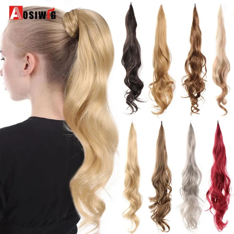 32 Inch Curly Ponytail Hair Extensions: Natural... From Ddmyhome, $22. ...