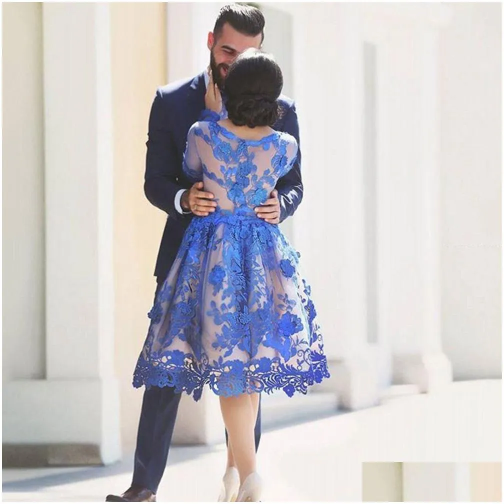 Short lace formal dresses shop