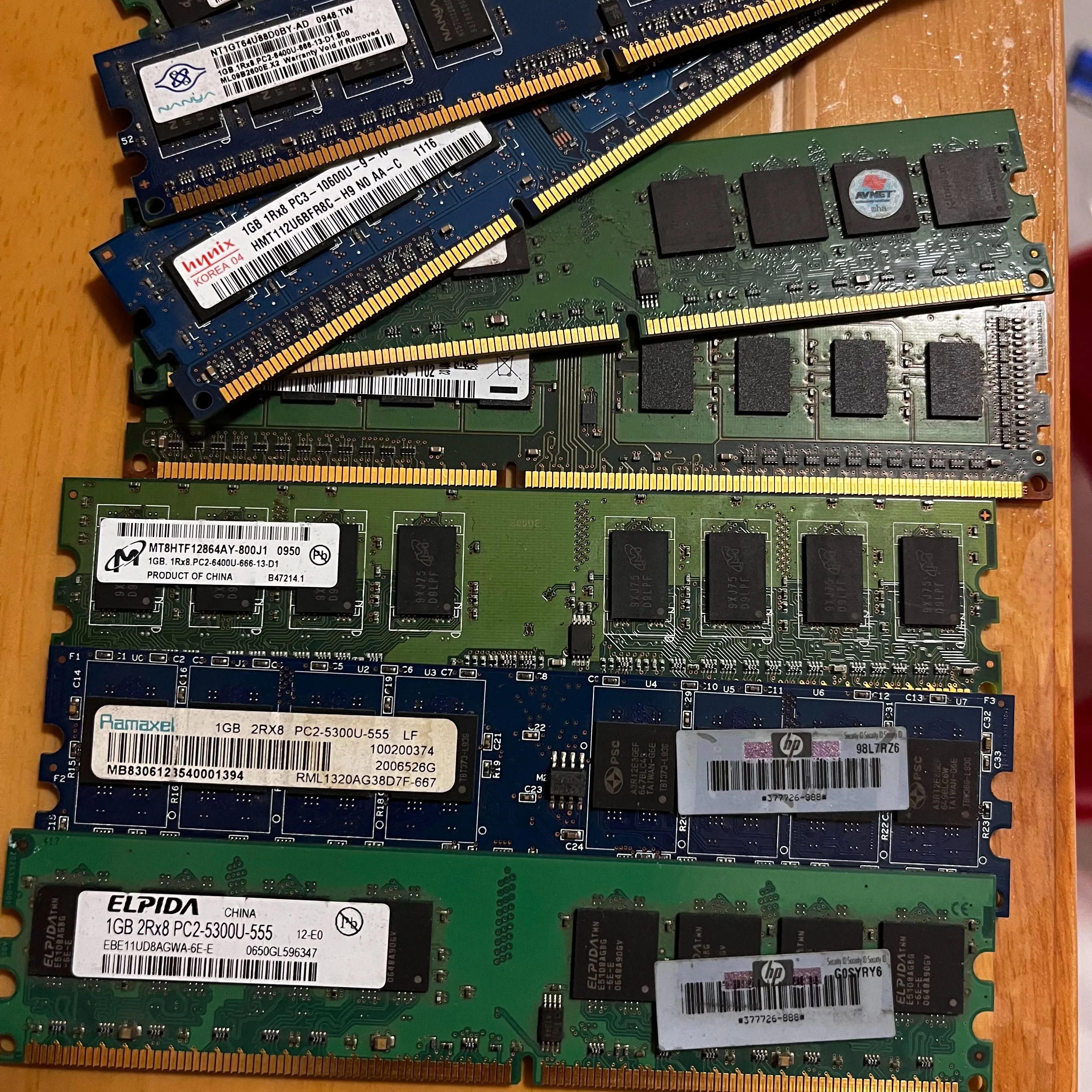 Memory Ram DDR3 4GB, Desktop Memory Module 1GB 2GB 4GB DDR2 533MHz