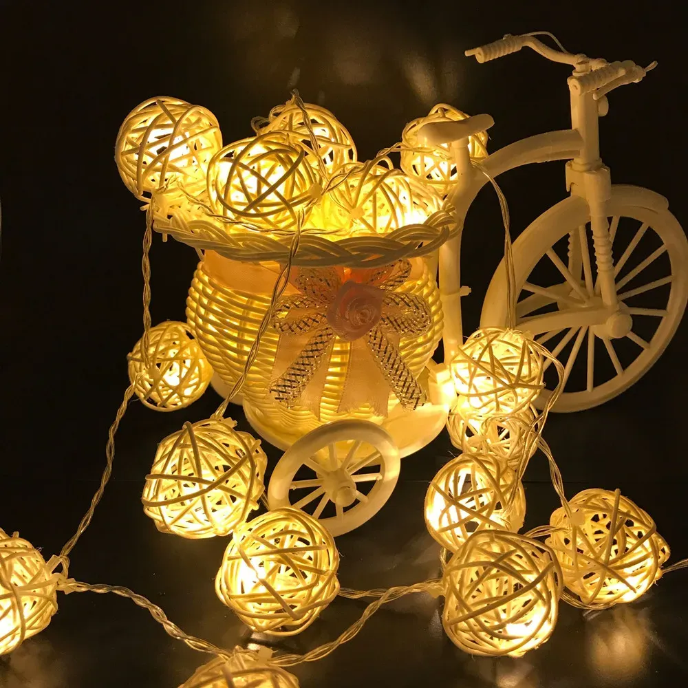 White ball fairy lights sale