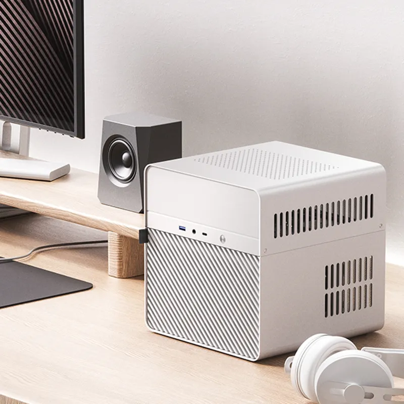 JONSBO N2 Nas Mini ITX Case for PC Cabinet Computer Case Storage All-In-One Office Server PC Case ITX Motherboard Chassis