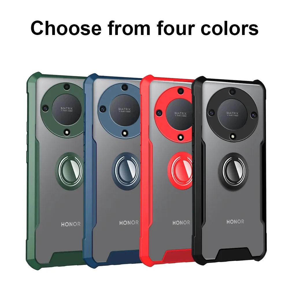 For Honor 90 70 Lite X5 Plus X6A X8 Slim Armor Ring Stand Case Screen Protector - View #8