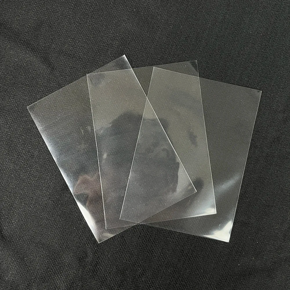 card packaging sleeves Amazon.com: 400 Card Sleeves Hard Plastic, Premium Baseball Card Sleeves,  3" x 4" Trading Cards Holder, Sports Football Game Cards Protectors Top  Cases (200 Hard Sleeve + 200 Soft Sleeve) : Toys & Games