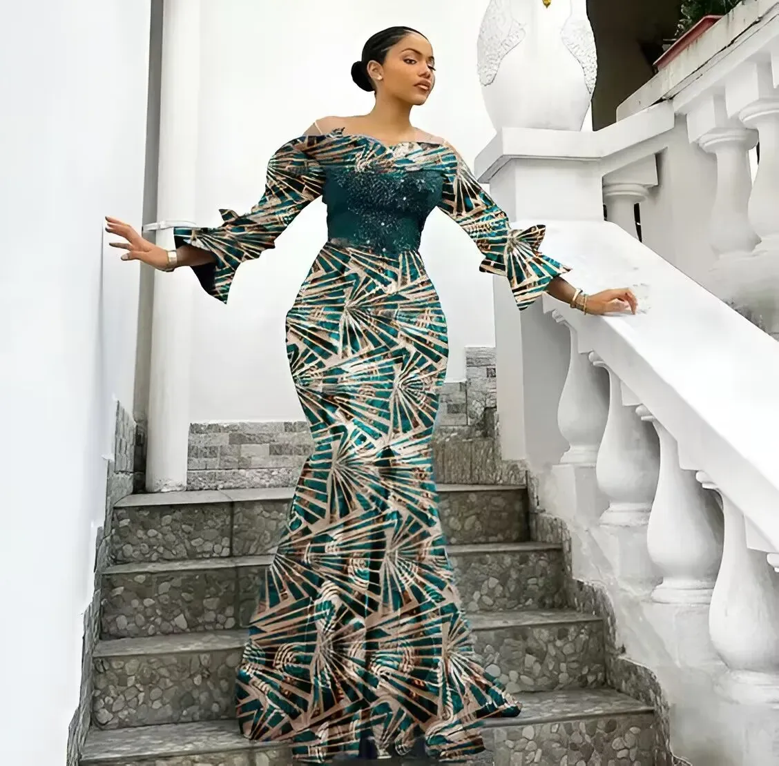 Haute Couture Tissu Brocart Pour Caftan Brocart Haute Couture Doré