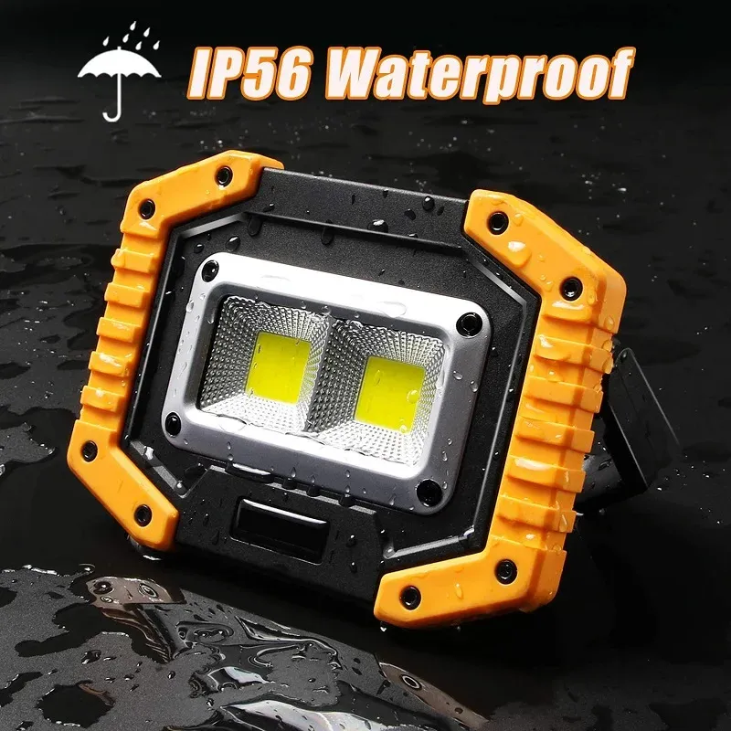 Portable flood light rechargeable on sale