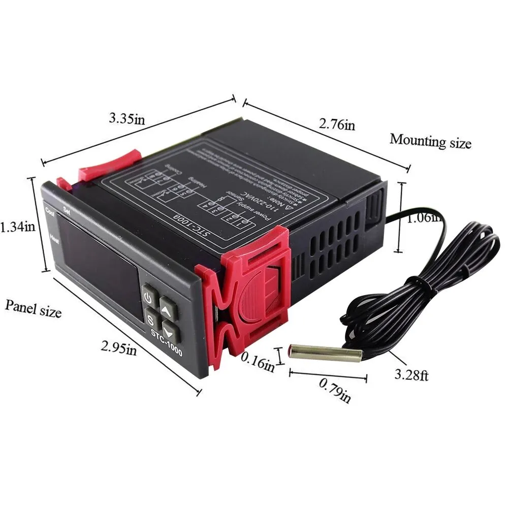 Smart Thermostat, W9005 Egg Controller Incubator, Multifunction