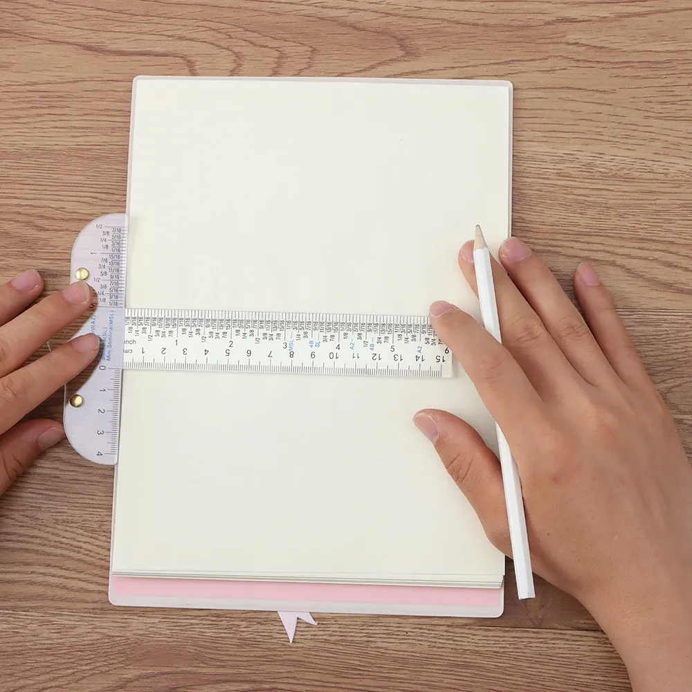 Règle Claire Pour La Couture, 6 En T Carré En T: Outil De Mesure  Transparent Avec Des Échelles De Pouces Et Métriques, Léger Pour Une  Utilisation Quotidienne Du 12,55 € | DHgate, image size:1000x1000