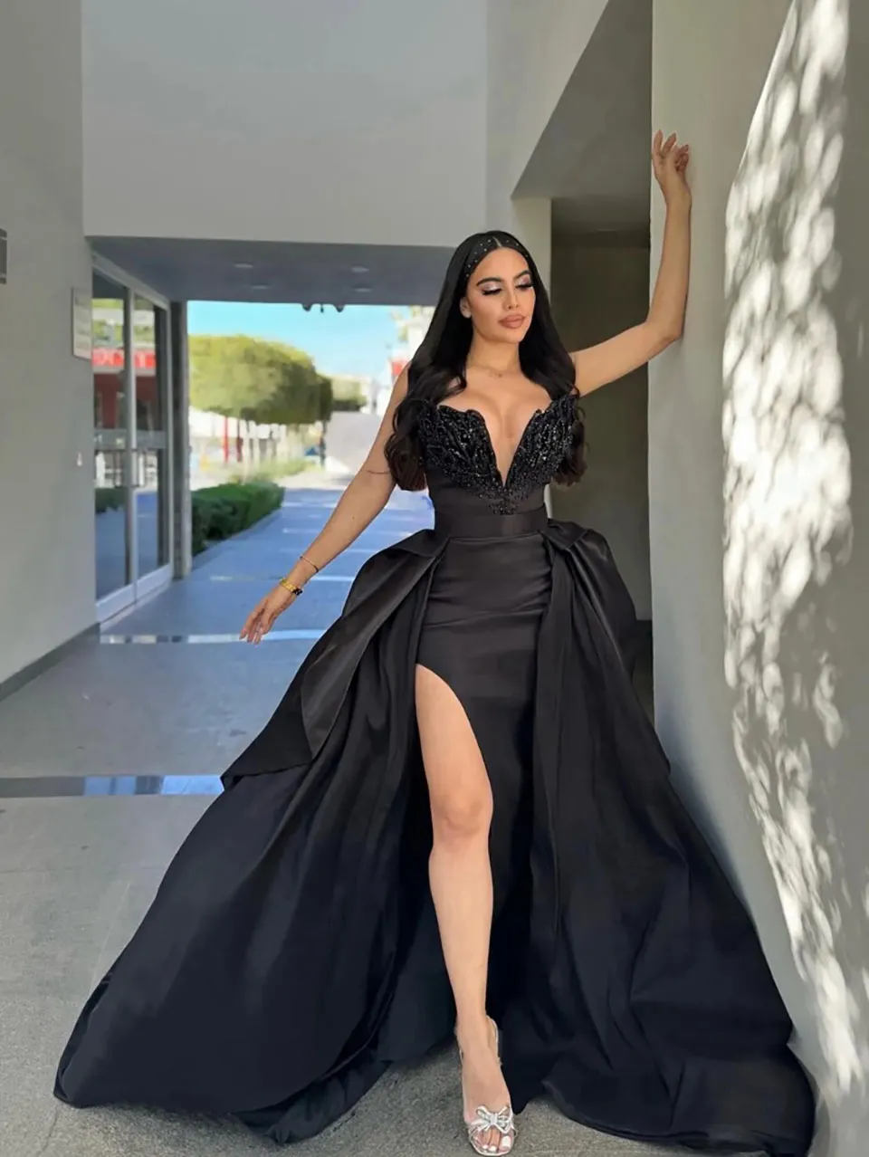 Prom Dresses Evening Gowns Satin Mermaid Trumpet... From Babybeautiful,  $133.67 | DHgate.Com
