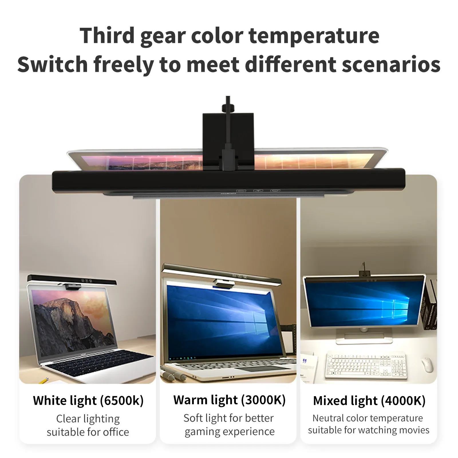 HD PC Laptop Screen Hanging Light Bar USB Desk Lamp... From Ddmyfriend ...