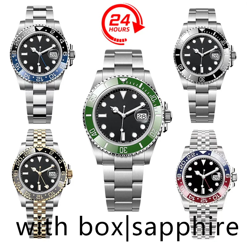 3AAA Cramic Bzl Mns Watchs 41MM Automatic 2813 Movmnt Watch Luminous Sapphir Watrproof Sports Slf-wind Fashion Wristwatchs Montr D Lux Watch