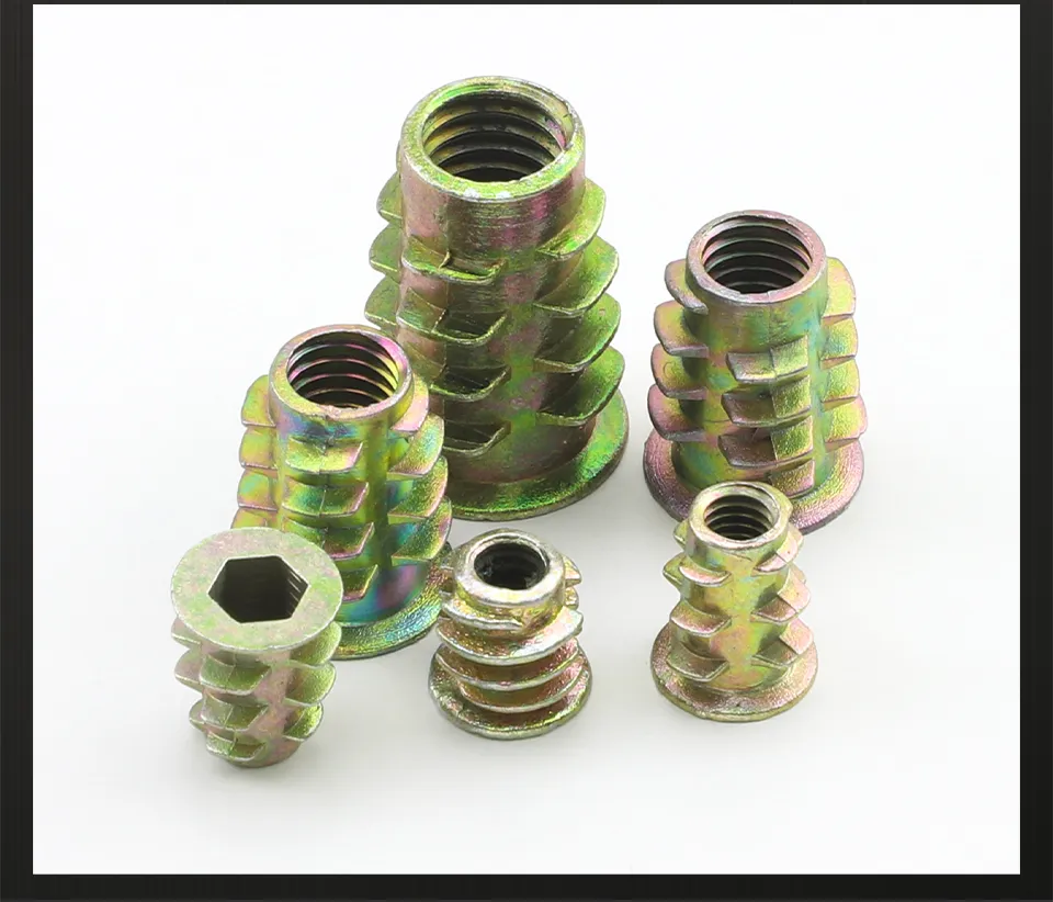 DHgate.com:30Pcs/Set Yellow Zinc Plated Furniture Nuts
