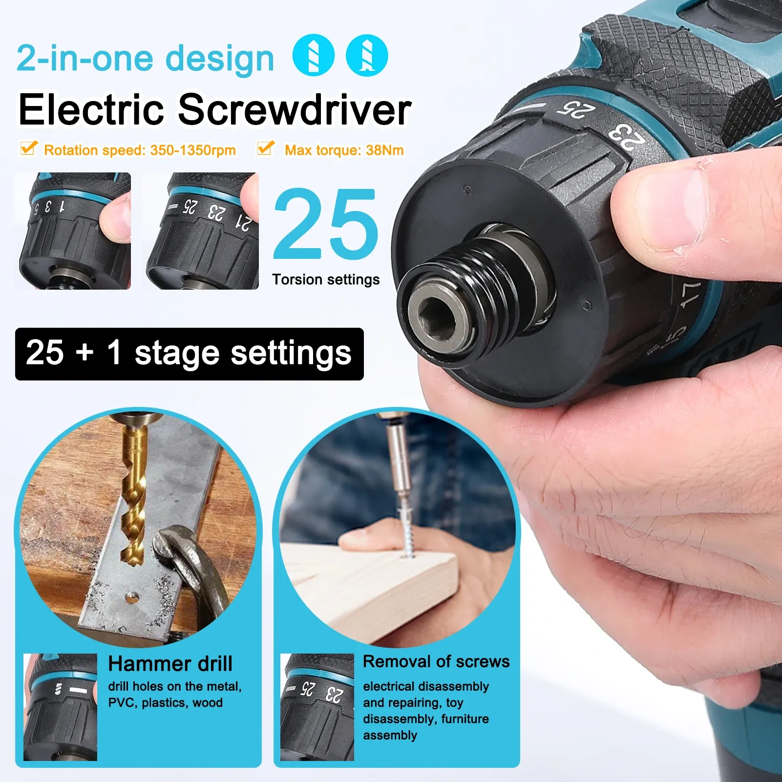 Electric screwdriver 12v sale