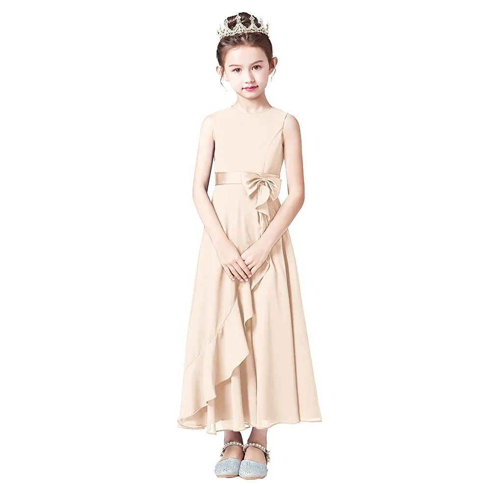 princess polly baby blue dress Dideyttawl White Alabaster Ankle Length Junior Bridesmaid Dress for Wedding  Girls from Dhgate Flower Girls' Dresses