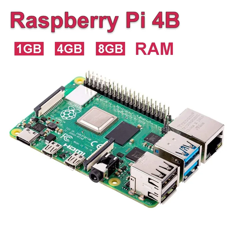 Who Built Raspberry Pi Raspberry Pi 4 Model B 64bit Quad Core 1.5GHz Mini PC... From Ddmyhome ...