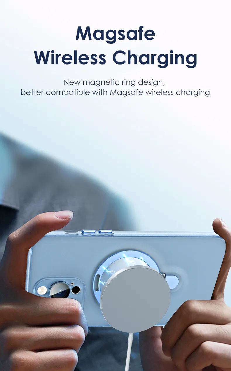 Magnetic Ring Holder Case for iPhone 11 12 13 14 15 Pro Max Plus with ...