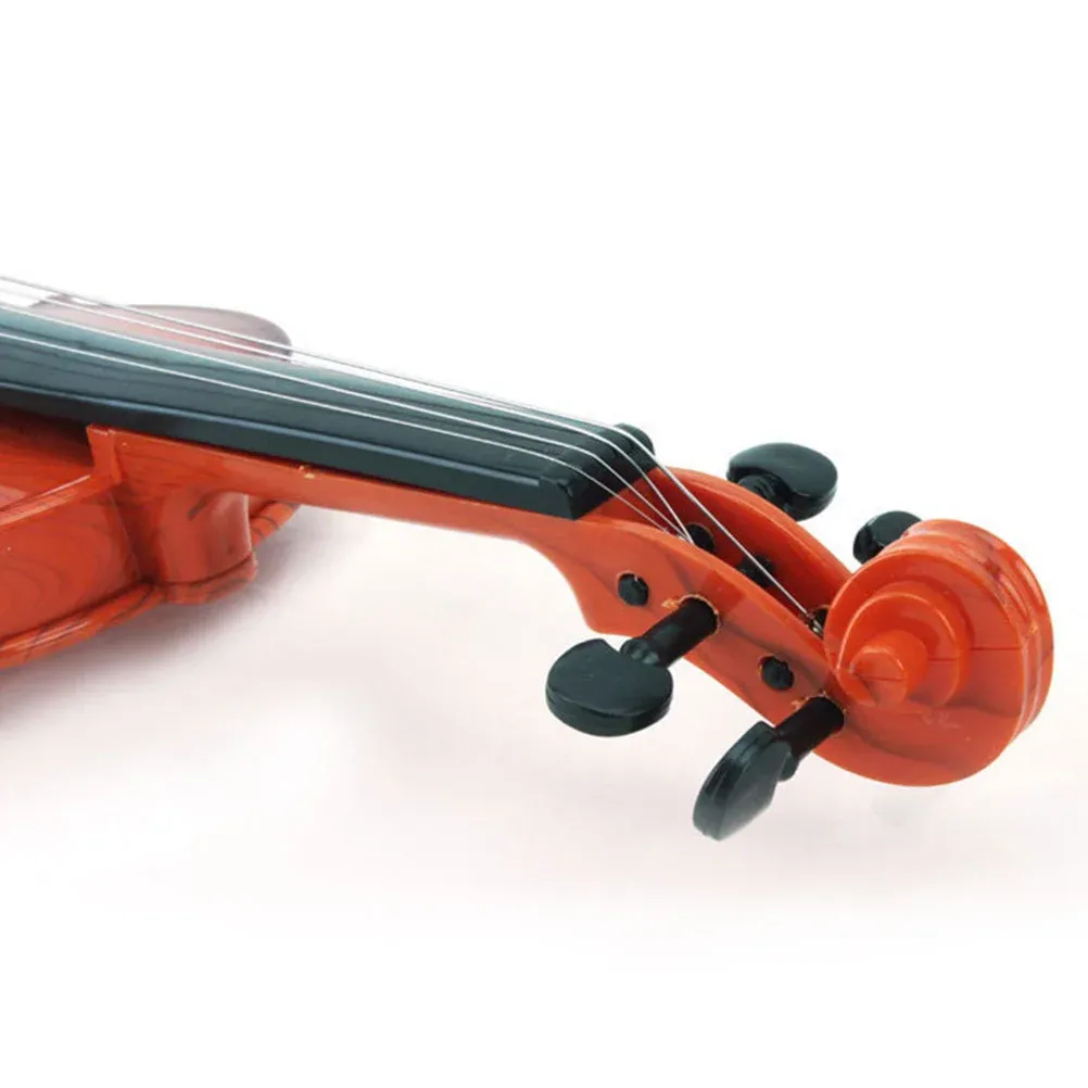 Colorful Plastic Simulation Violin Learning Plaything for Creative Musical Kids