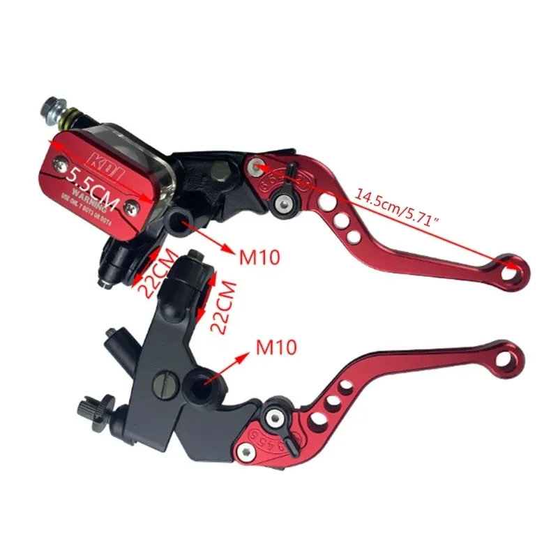 Leviers De Frein Et Dembrayage De Moto: Leviers De Maître Cylindre