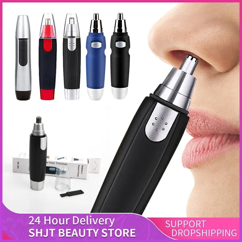 Electric Nose Hair Trimmer Implement Shaver Clipper Men Women Ear Neck ...