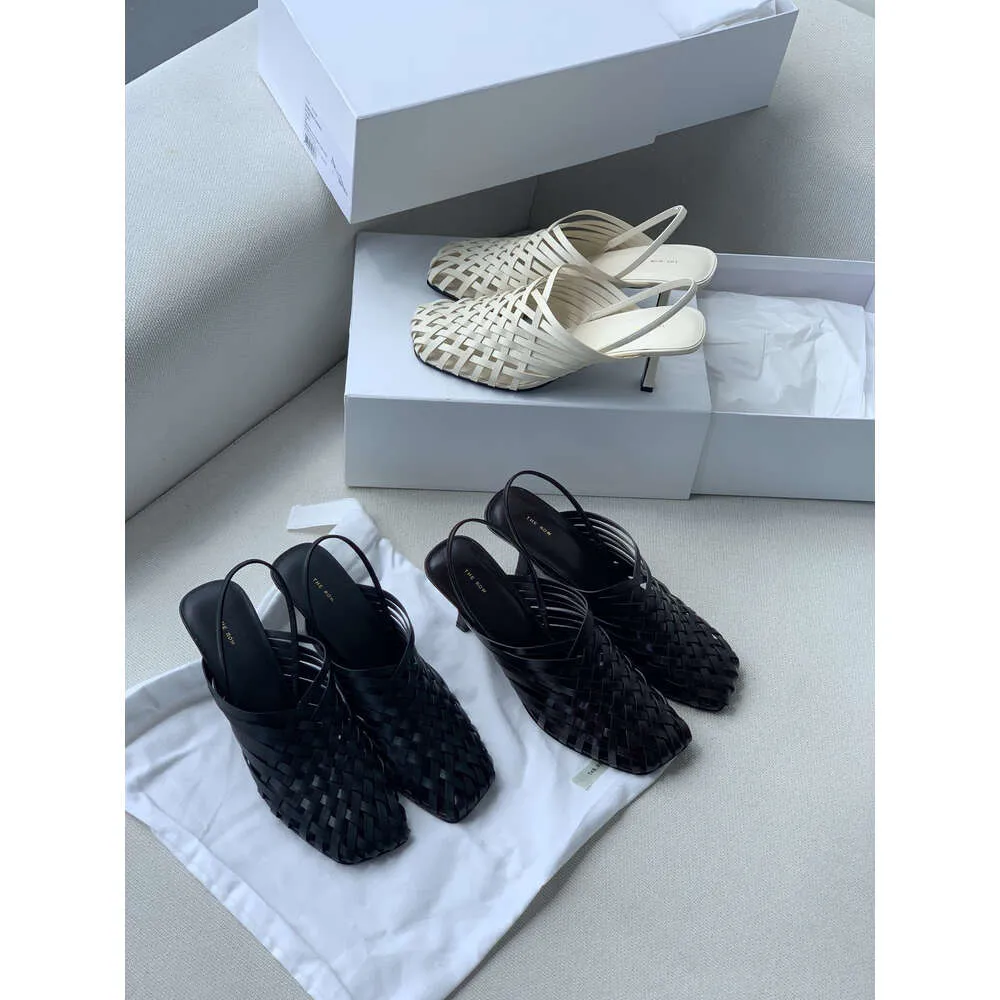 Woven mule sandals hot sale