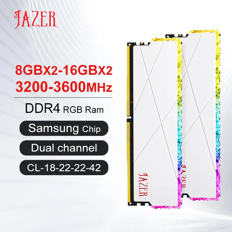 DHgate.com:JAZER RGB DDR4 Gaming Memory: Overclocked