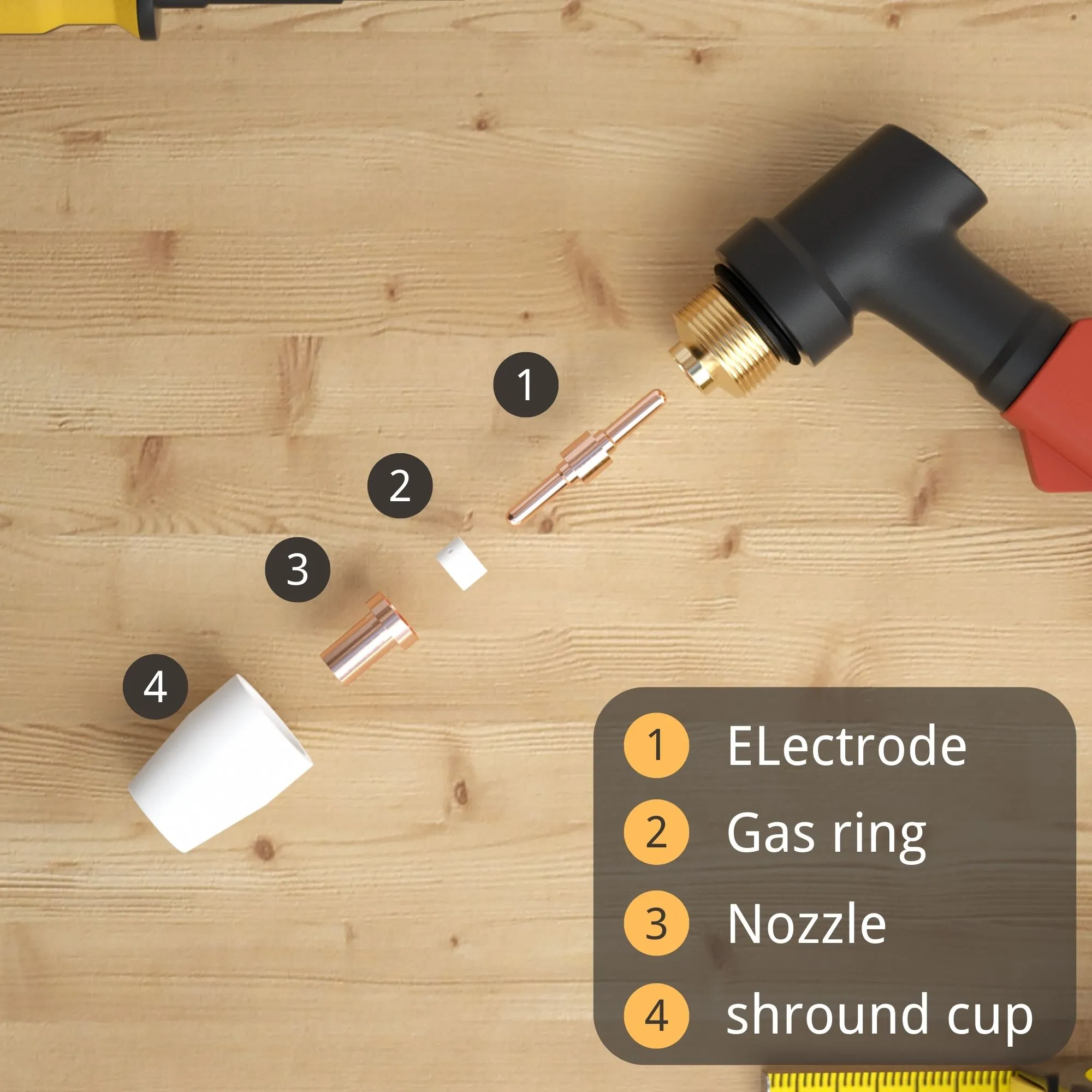 P80 Plasma Cutting Torch 60A 80A 100A P80 CNC Plasma Torch Tip Electrode Nozzle 10 PCS Electrode 10 PCS Nozzle P80 Plasma Cutting Torch 60A 80A 100A P80 CNC Plasma Torch Tip Electrode Nozzle 10 PCS Electrode 10 PCS Nozzle
