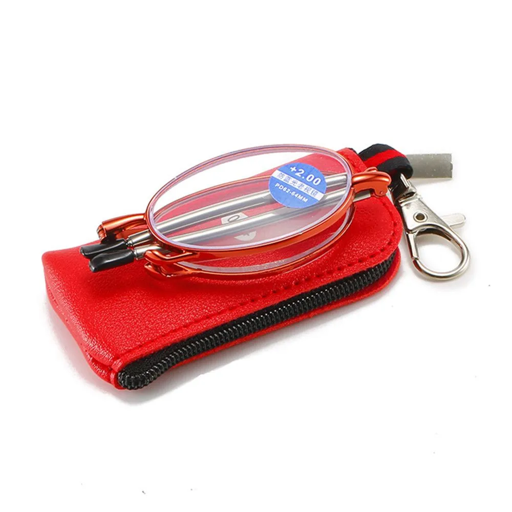 Ultralight Folding Keychain Adjustable Reading Glasses With Anti Blue Light Protection And Protective Case For Women And Men Ideal For Presbyopia And Hyperopia From Ddmydesign 6.65 DHgate.Com