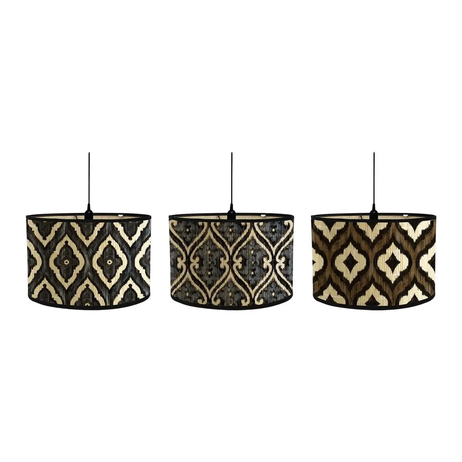 Bamboo Boho Lamp Shades For Table Lamps Medium E27 Drum Lampshade For Decorative Lighting On Bedside Chandeliers From Ddmyfriend 28.67 DHgate.Com